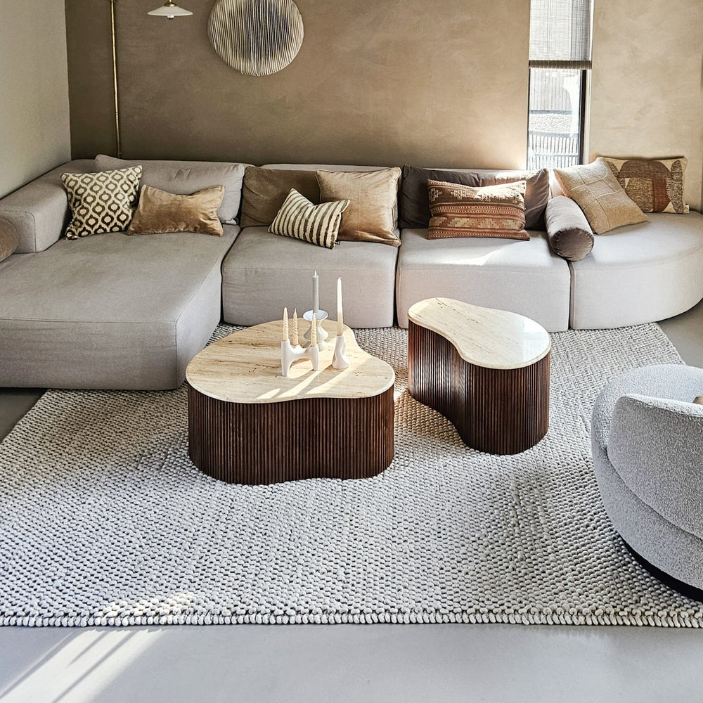 Wool Rug - Luminous Cream/Blended