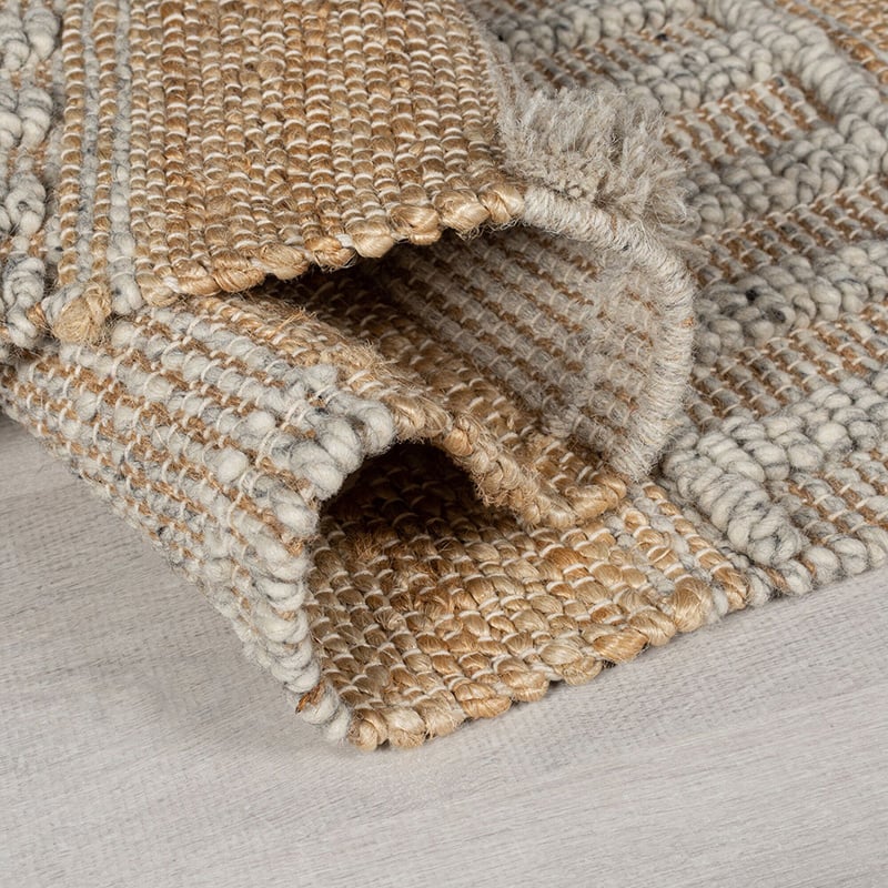 Jute Runner - Jubio Medina Natural/Grey