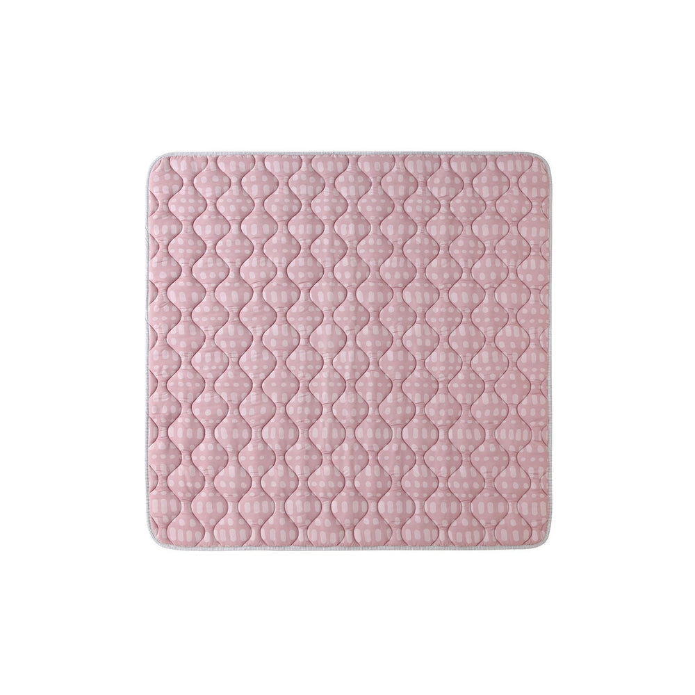 Baby play mat square - Noa Pink