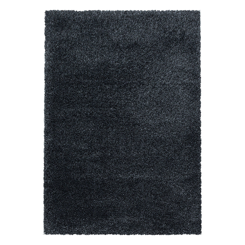 High Pile Floor Rug - Fuzzy Anthracite