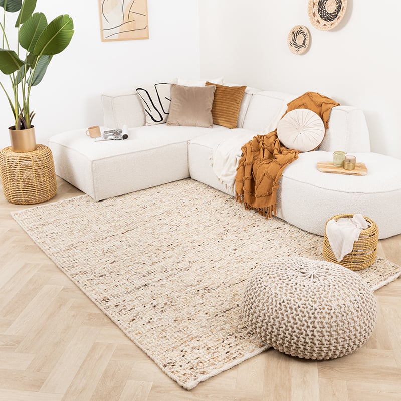 Wool Rug - Nero Sand/Blended