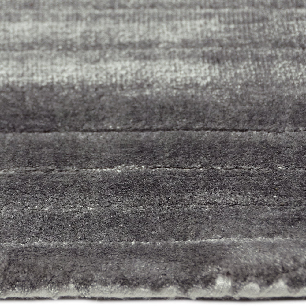 Viscose floor rug - Remi Grey