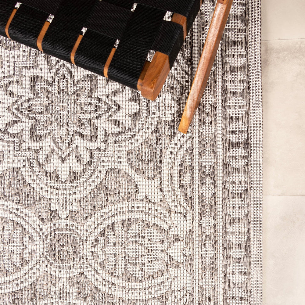 Outdoor Rug - Summer Oriental Light Grey