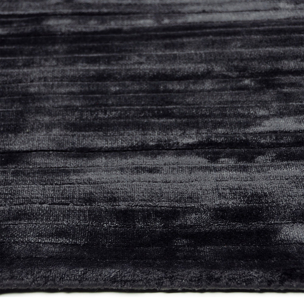 Viscose floor rug - Remi Anthracite