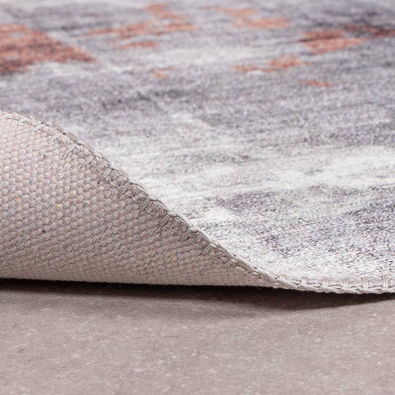 Modern Rug - Strong Grey/Terra
