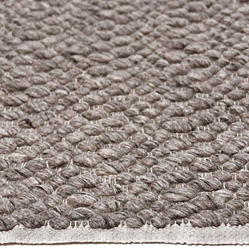 Wool Floor Rug - Leona Taupe/Grey