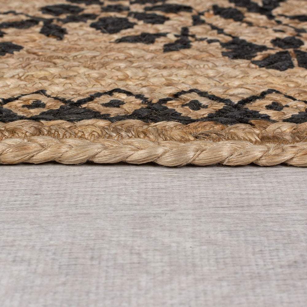 Jute runner - Marino Floral Natural