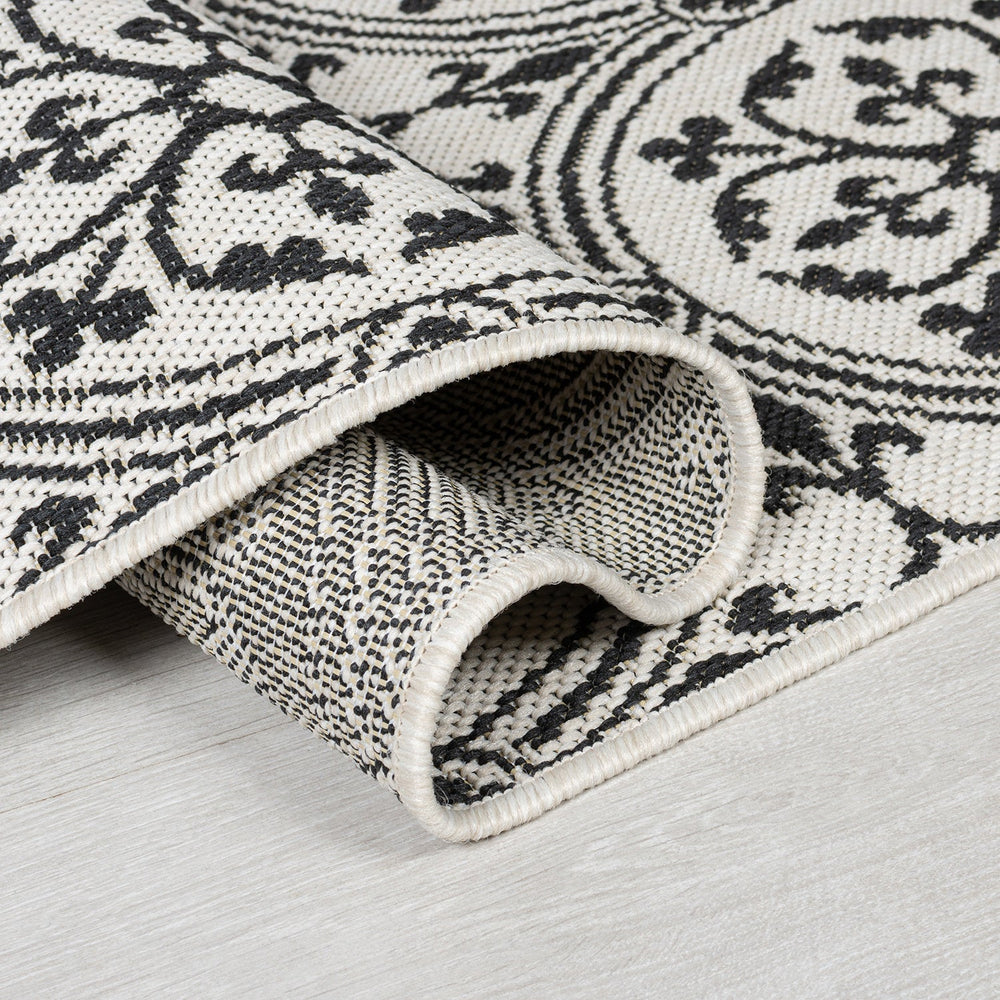 Outdoor Rug - Varano Casablanca Black/White