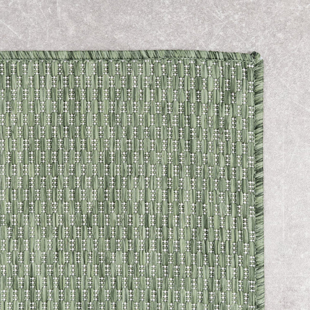 Outdoor Runner Rug - Costa Green