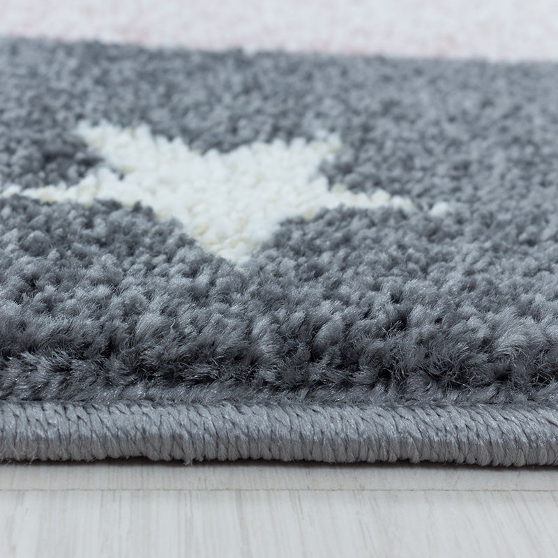 Children's floor rug - Fleurtje Dragon Pink