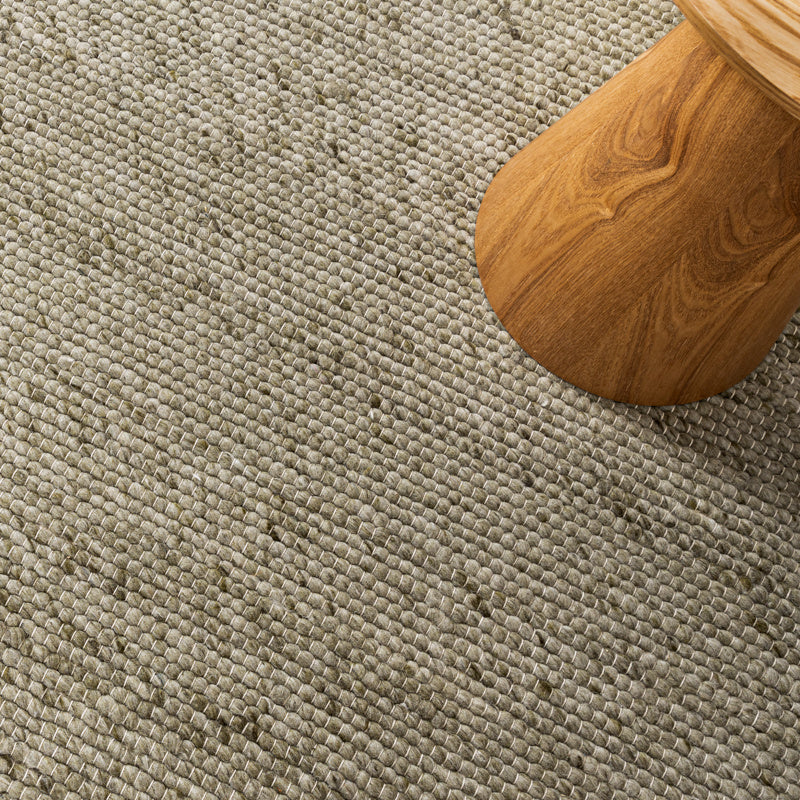Wool Rug - Feline Olive Green/Blended
