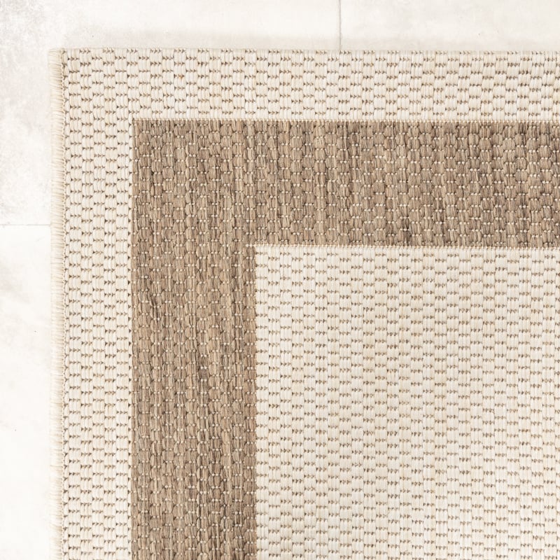 Jute Outdoor Rug - Nomad Edge Cream