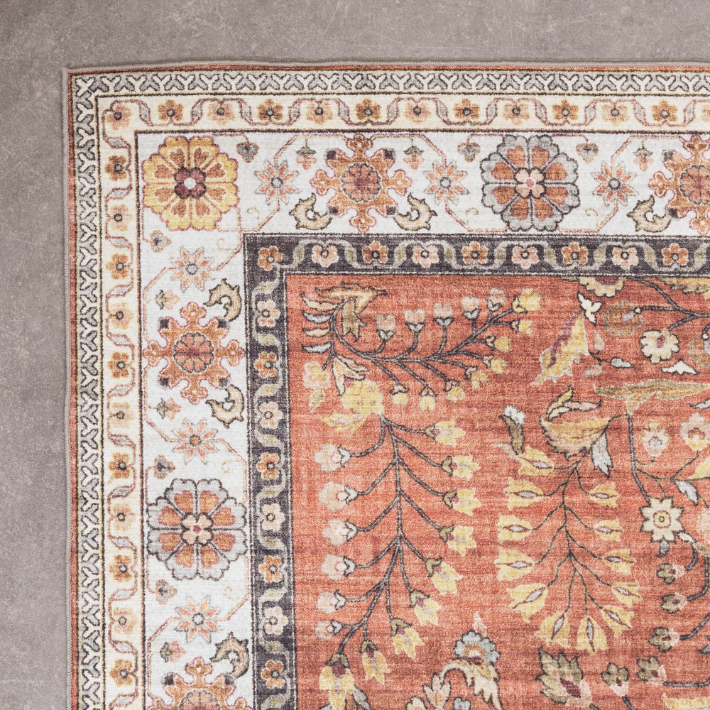Vintage Outdoor Rug - Santo Flora Terra
