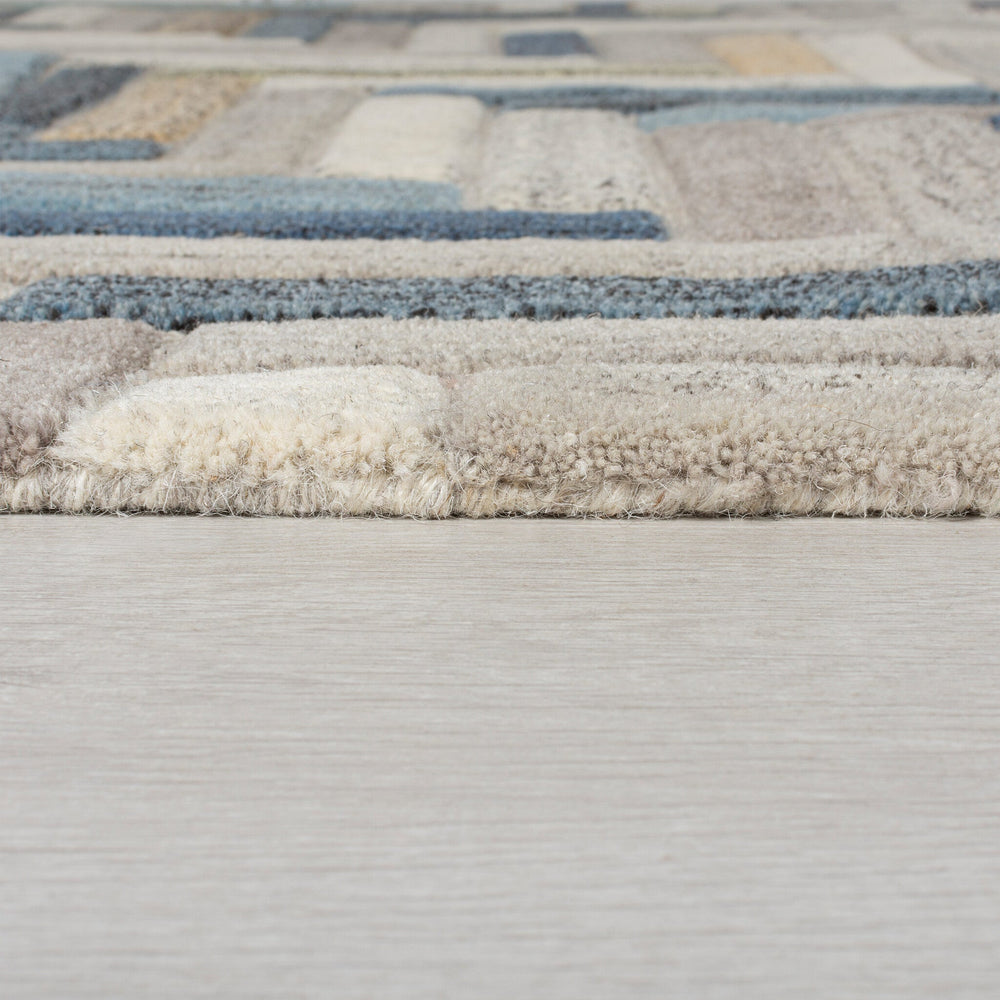 Graphic floor rug - Mado Russo Multicolor