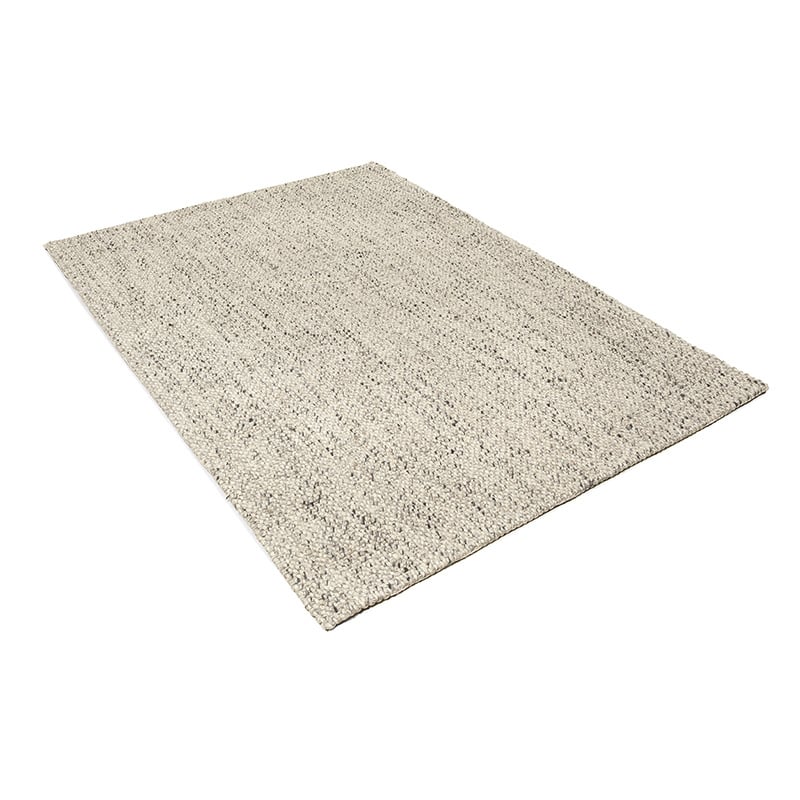 Wool Floor Rug - Lorraine Grey/Cream
