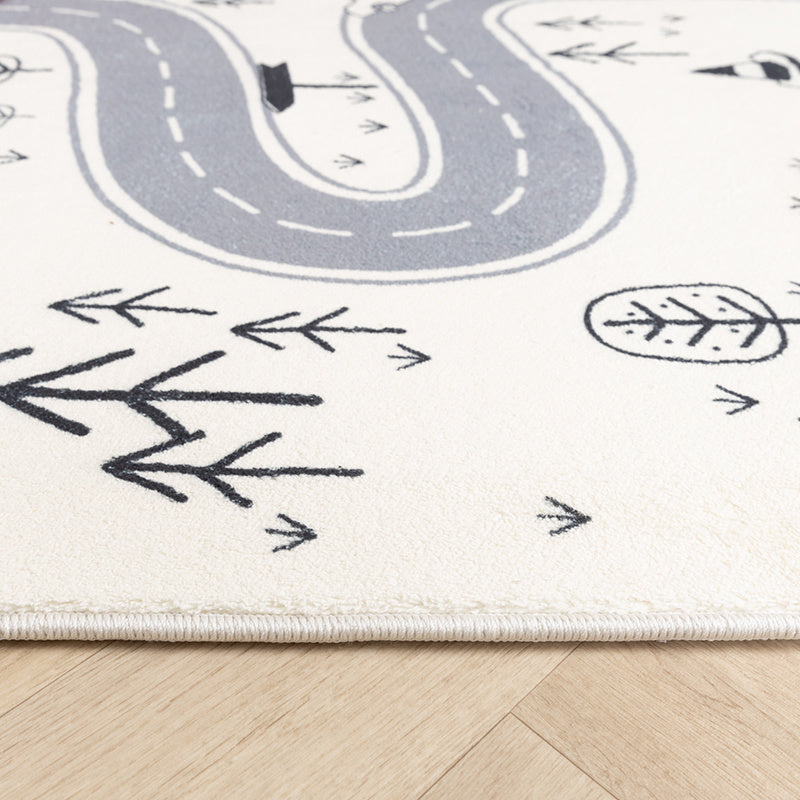 Kids Car Rug - Dex Road Black