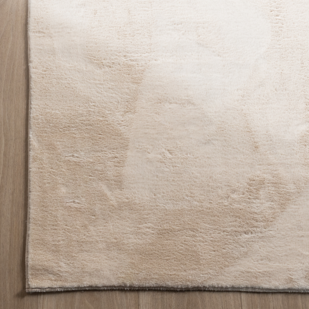 Soft Low-Pile Rug - Cozy Cream
