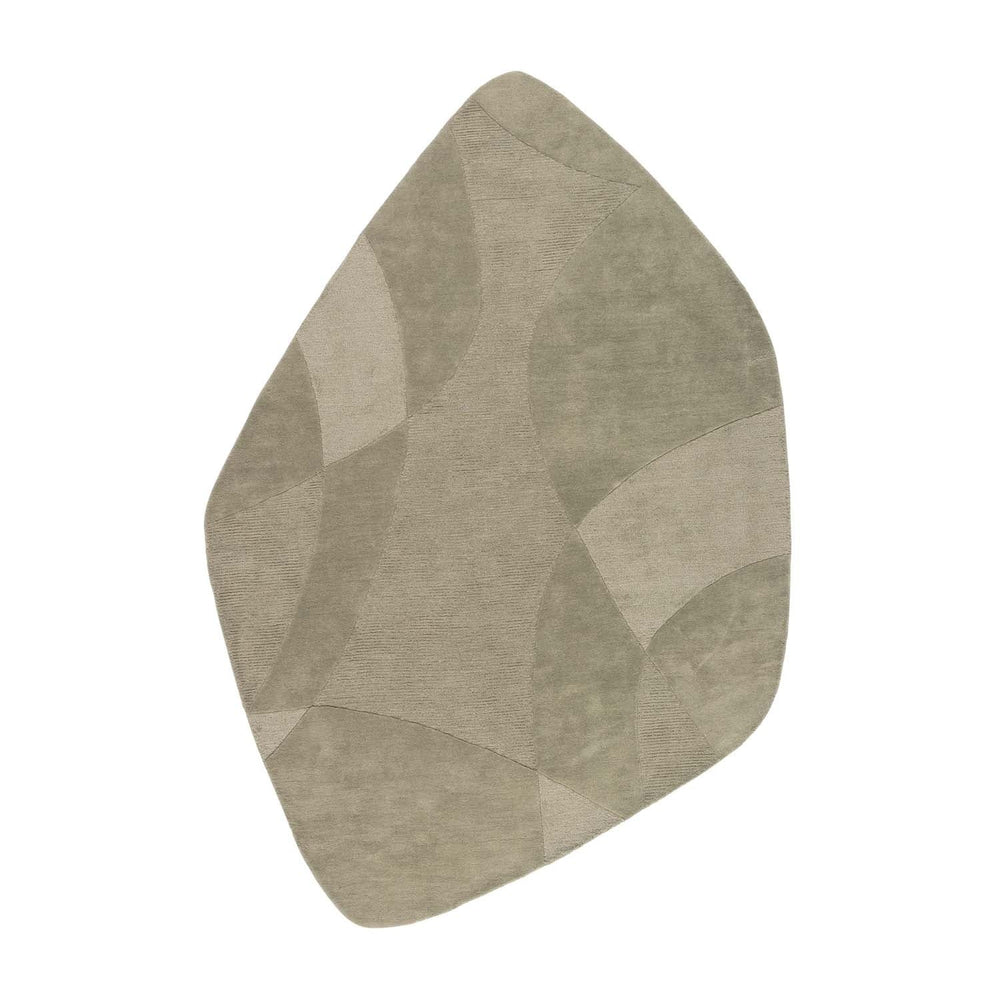 Organic floor rug - Fusion Green 730