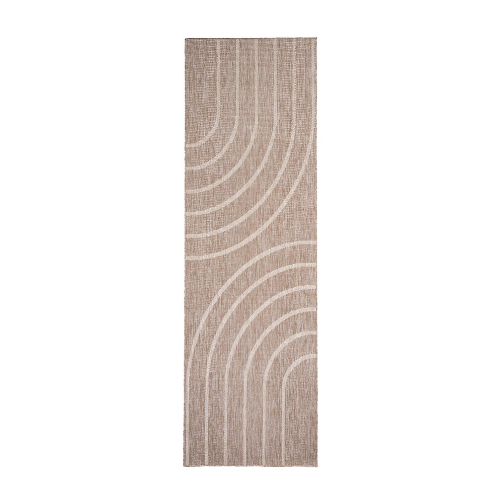 Balcony Rug - Sierra Curves Beige/Cream