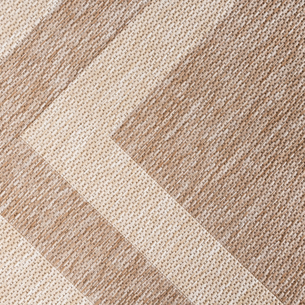 In- & Outdoor Rug – Sierra Frame Beige/Cream