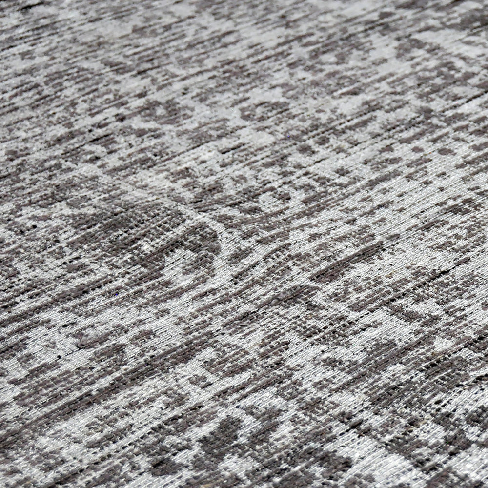Round Wool Rug - Mathis Grey
