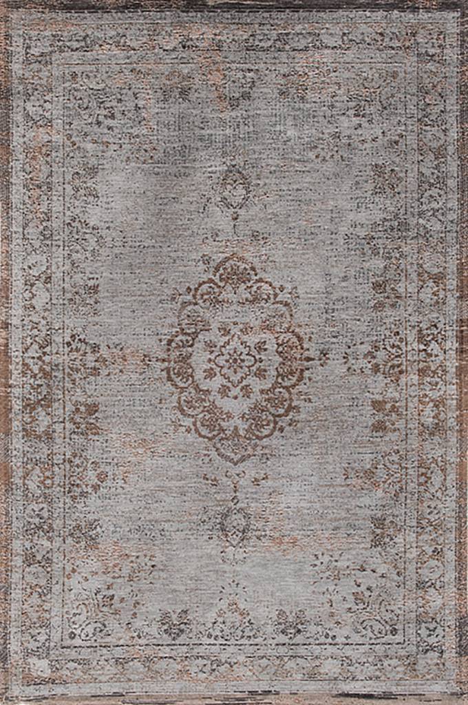 Vintage Floor Rug - The Fading World Grey Ebony 8257