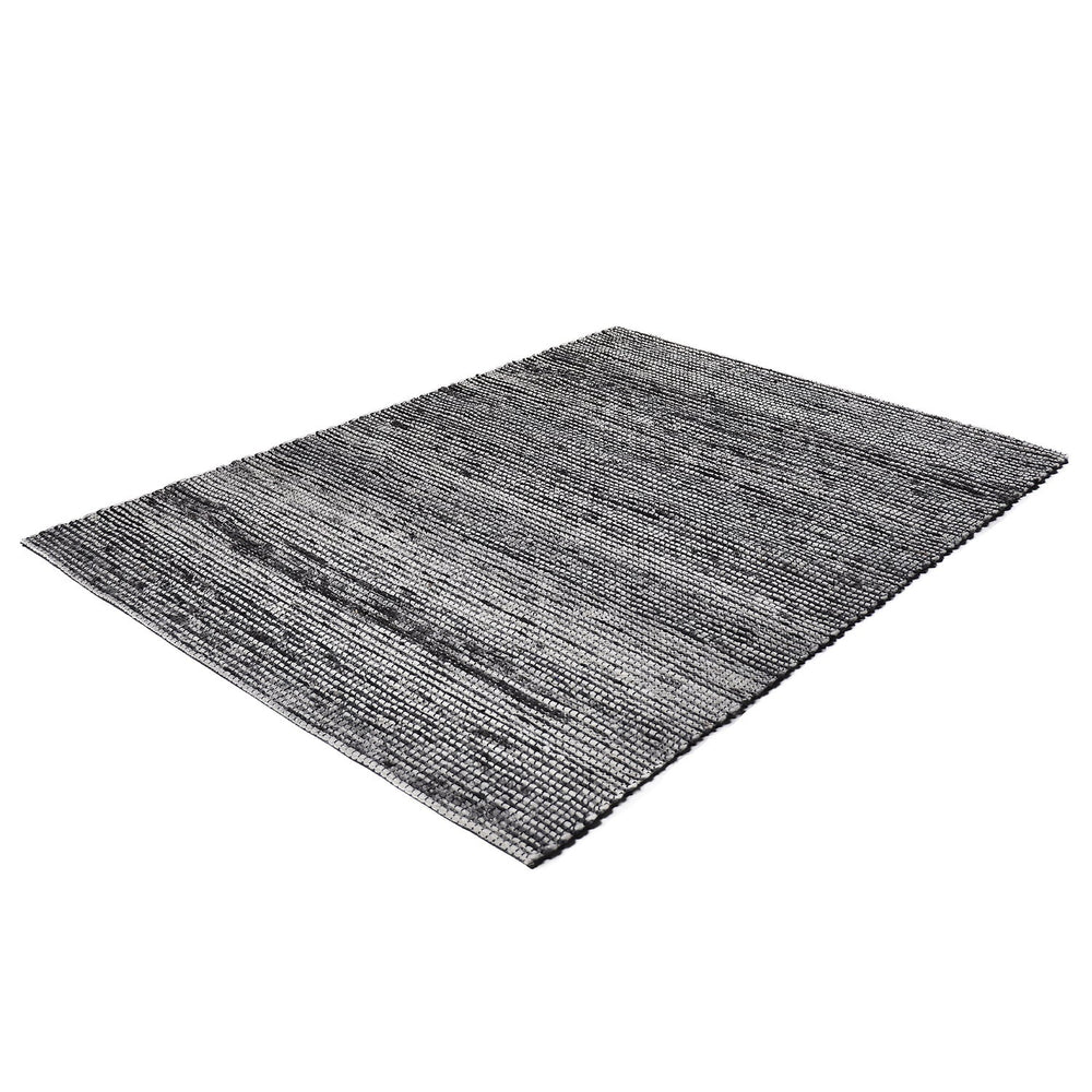 Wool Rug - Quillan Black/White