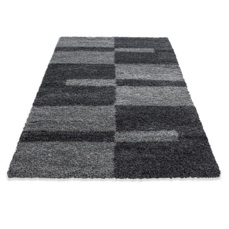 High pile floor rug - Gala Grey