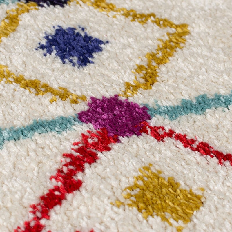 Colorful floor rug - Monero Prairie Multicolor