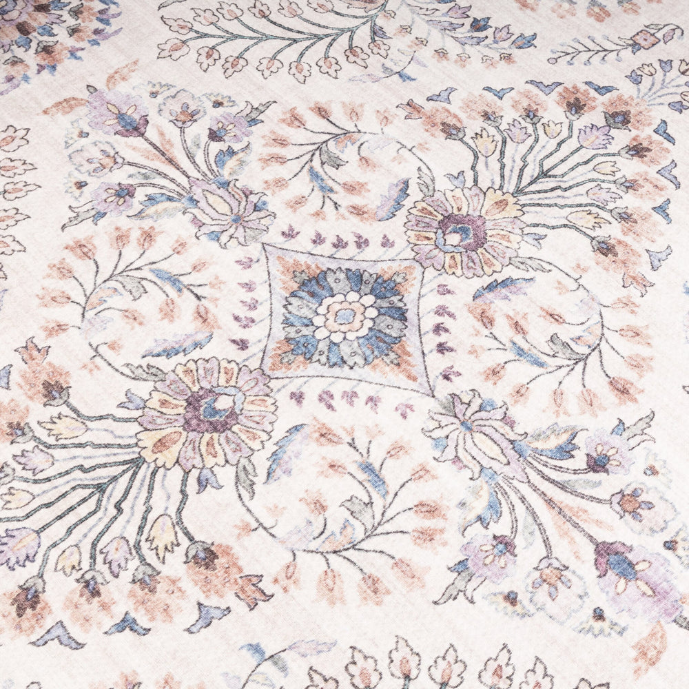Vintage Outdoor Rug - Santo Flora White