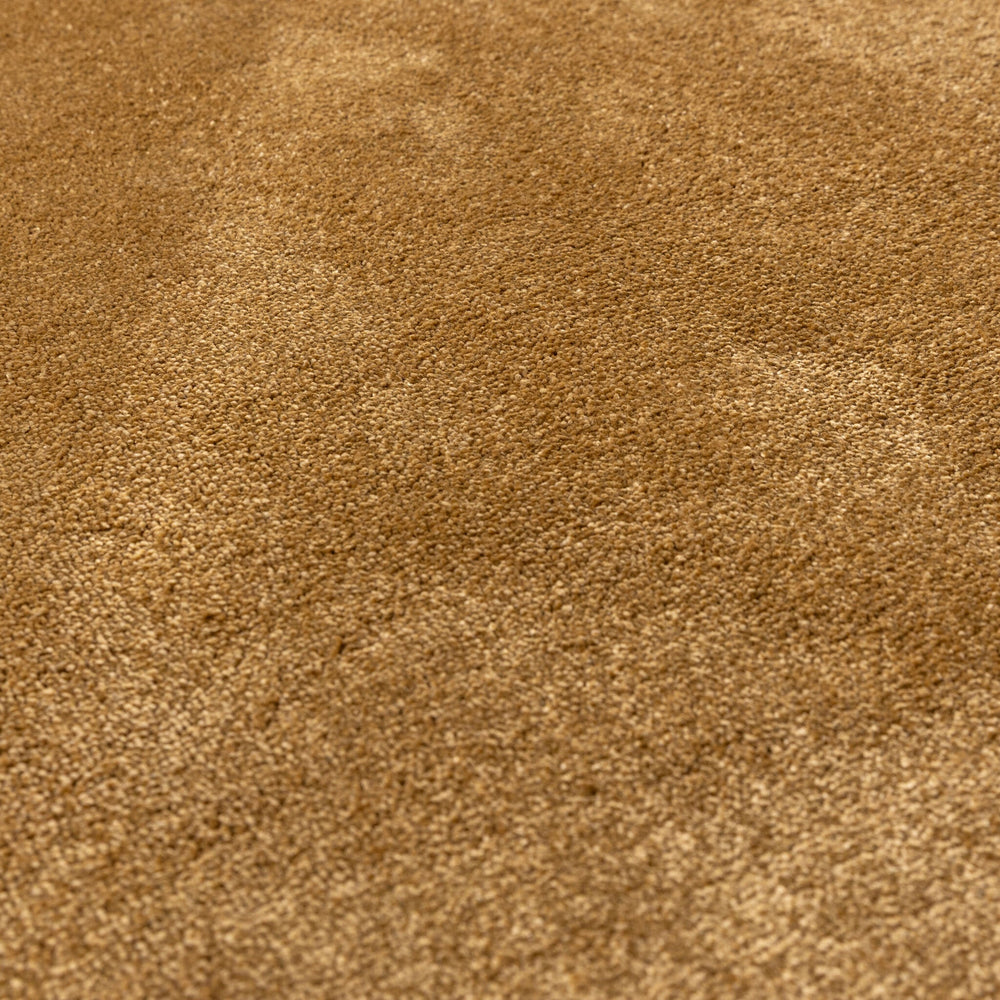Round washable rug - Clean Gold