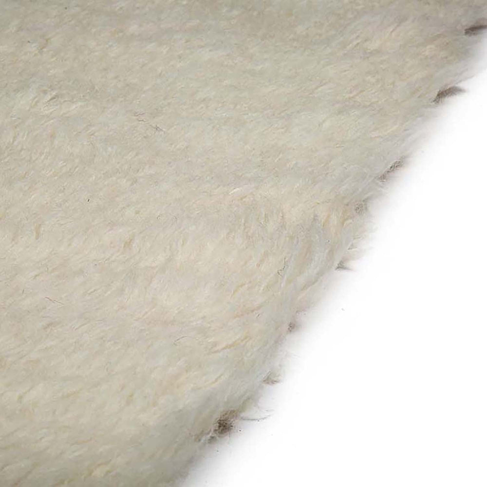 Wool floor rug custom-made - Merano White 011