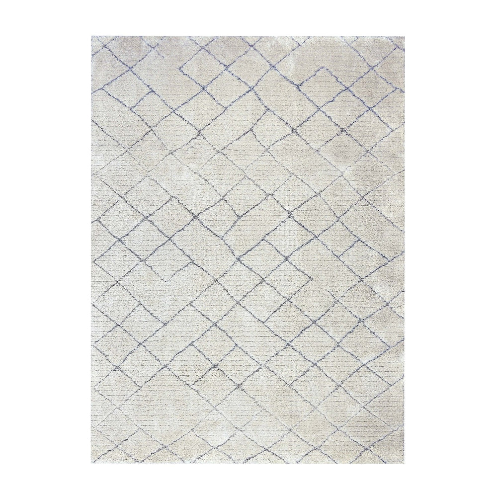 Soft floor rug - Oceane Tiles Cream