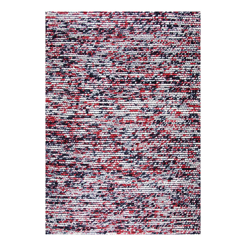 Wool Bobble Floor Rug - Madeleine Red