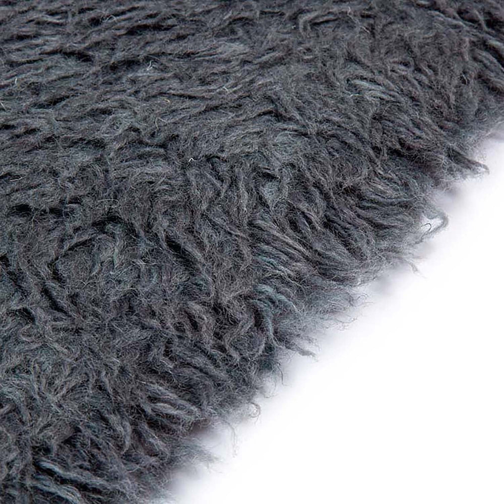 Wool floor rug custom made - Merano Anthracite 013