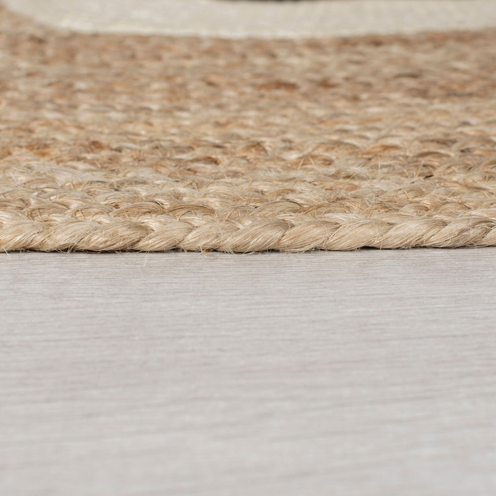 Jute children's floor rug - Julio Bear Brown