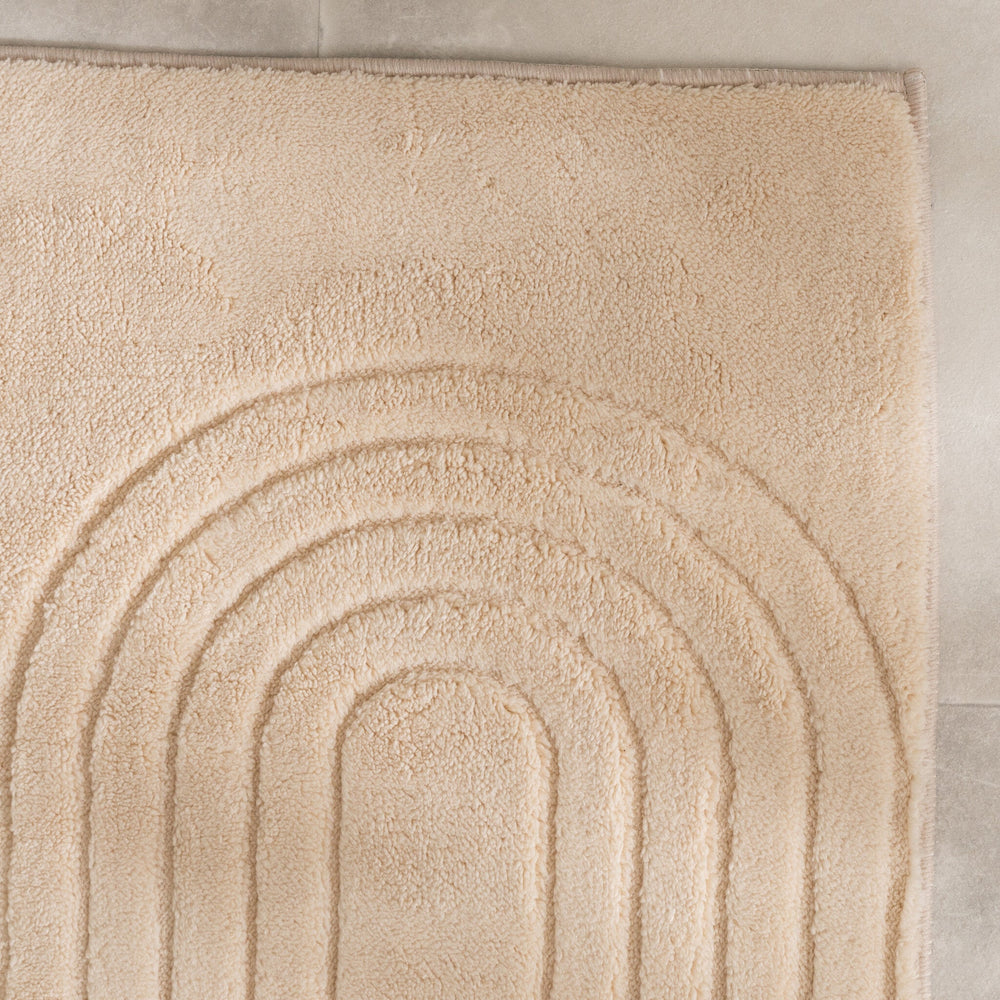 Bathroom Rug - Cassie Arches Beige