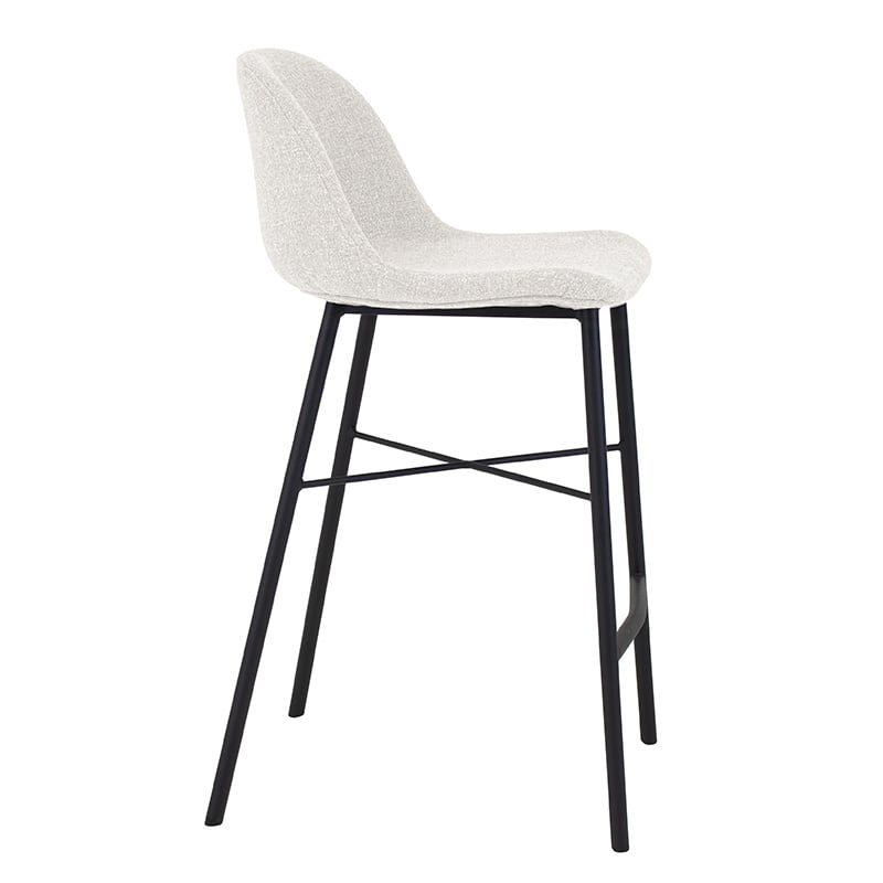Bar Stool - Jade White