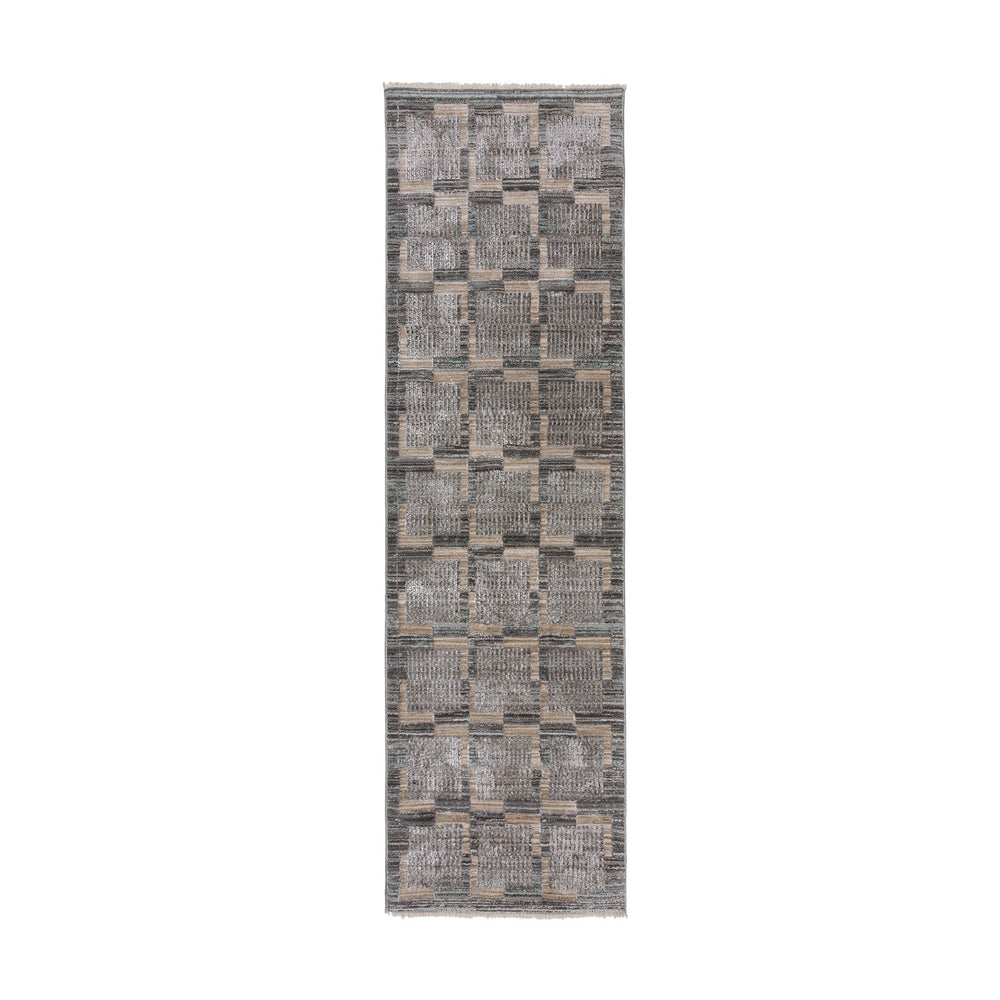 Checkered runner - Enrico Grey