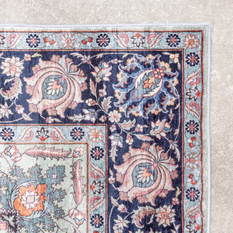 Vintage Rug - Imagine Medallion Blue