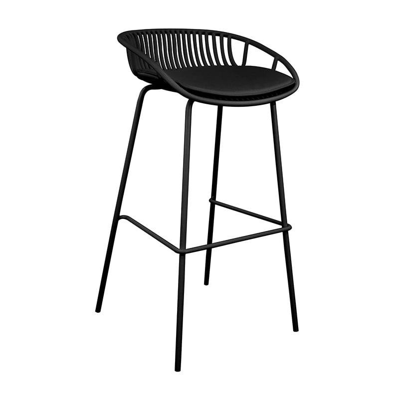 Garden stool - Rio Black