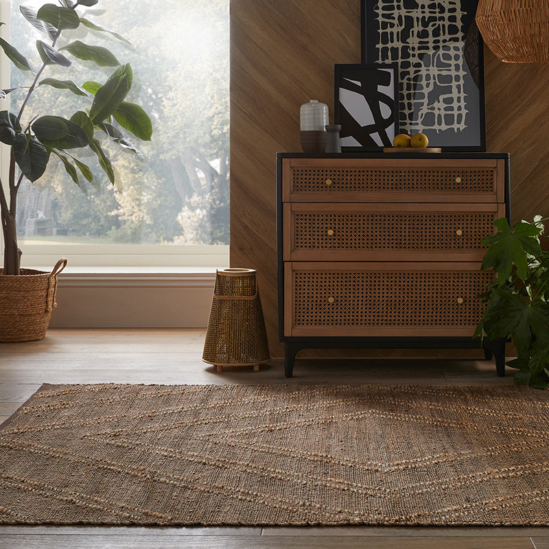 Jute Rug - Deso Trey Brown