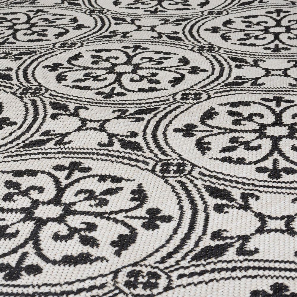 Outdoor Rug - Varano Casablanca Black/White