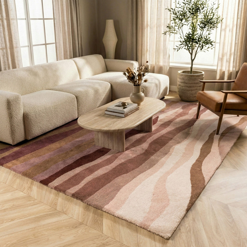 Wool Rug – Liora Pink