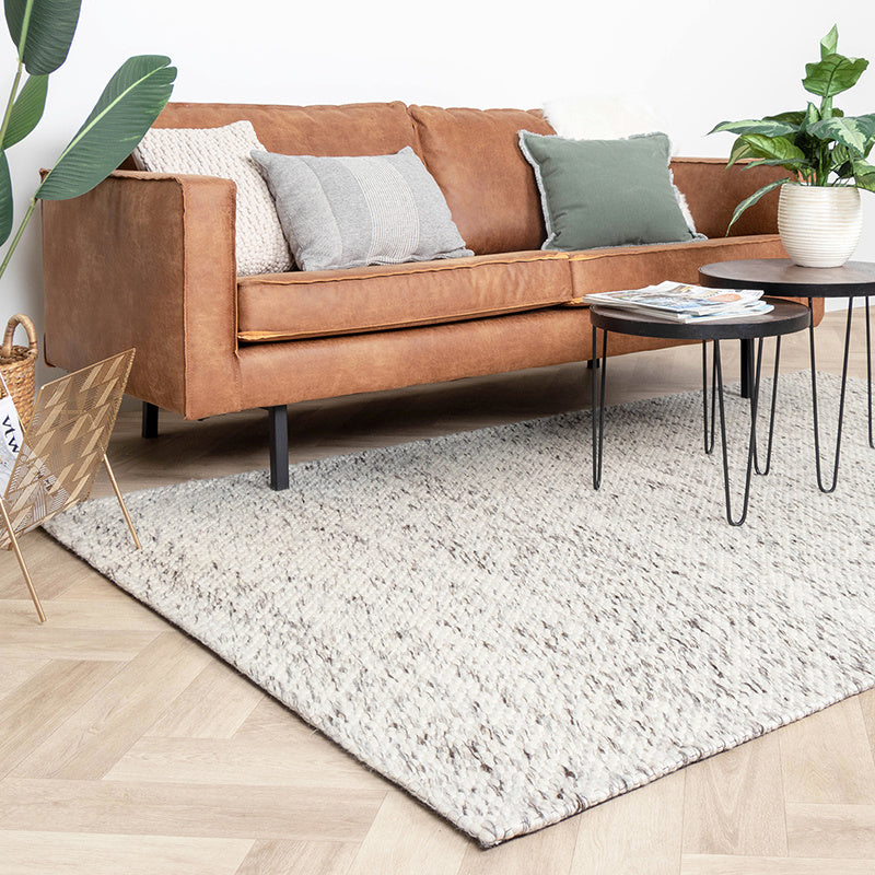 Wool Rug - Melange Cream/Blended