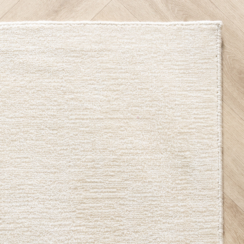 Viscose Rug - Jean Cream/White