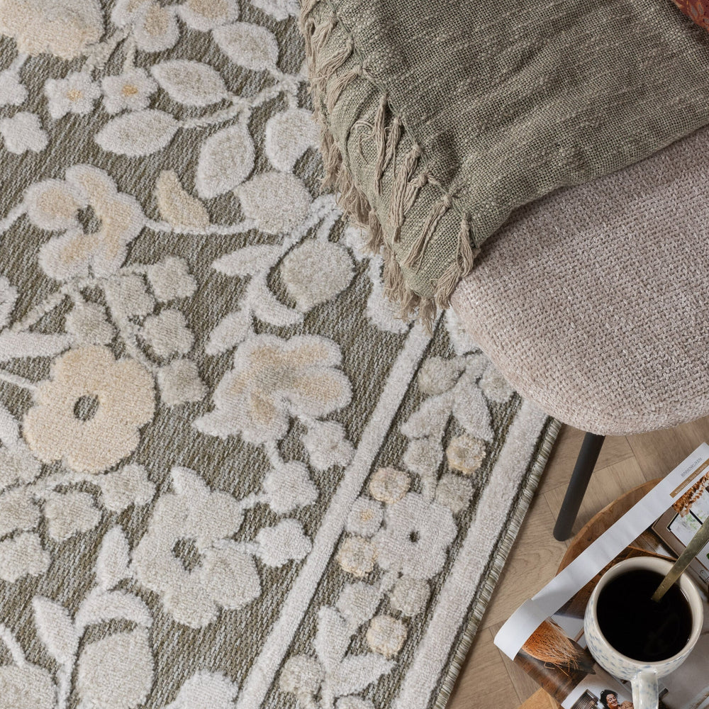 Indoor & outdoor rug - Bloom Oriental Taupe