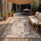 Indoor Outdoor Rug - Bloom Oriental Multicolour