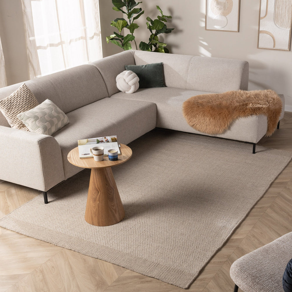 Wool Rug - Bliss Cream/White