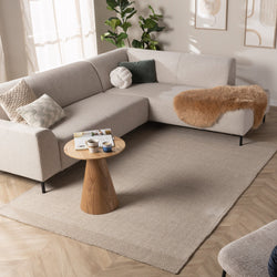 Wool Rug - Bliss Cream/White